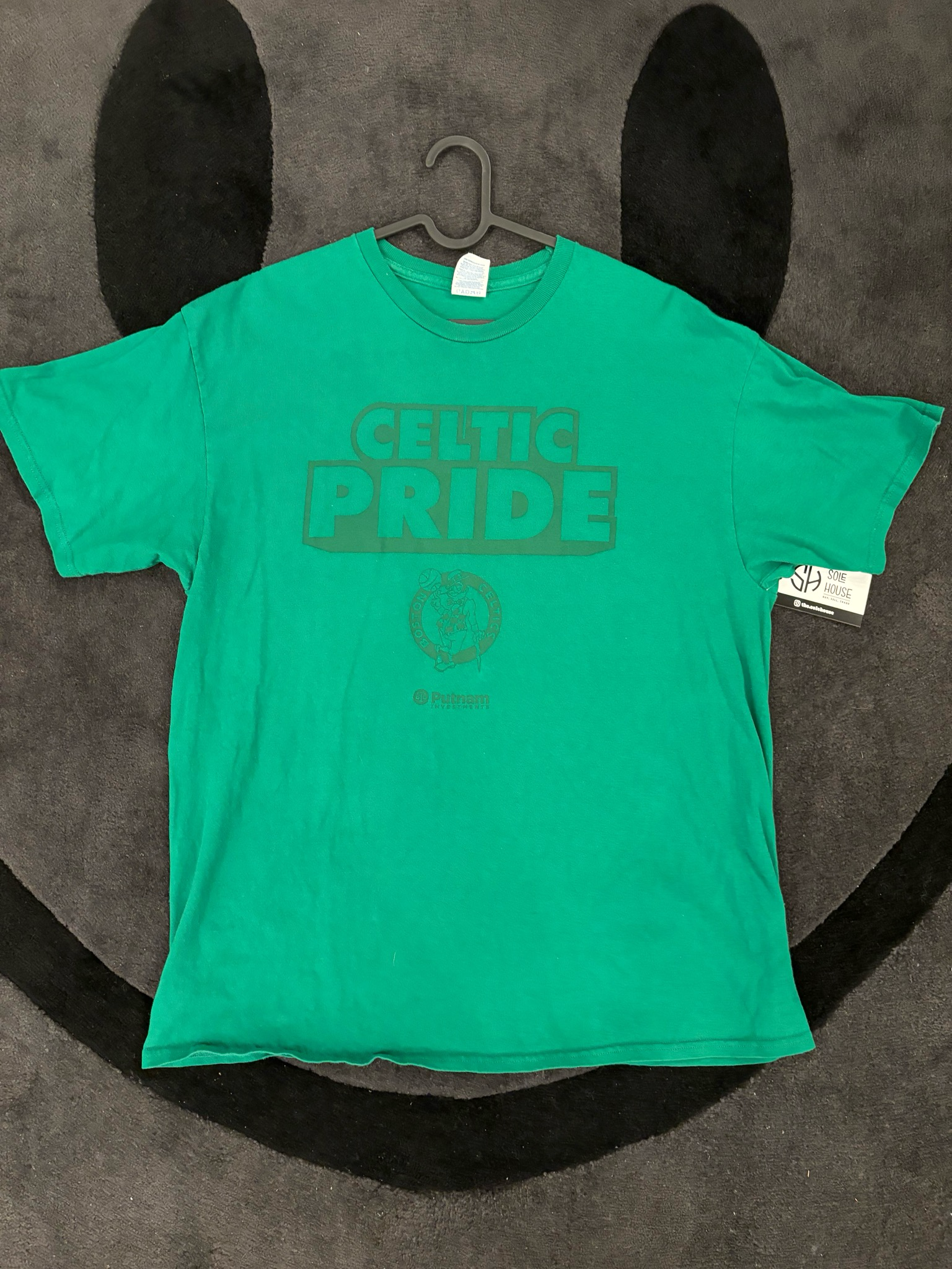 Celtic Pride Green Tee Size XL Vintage