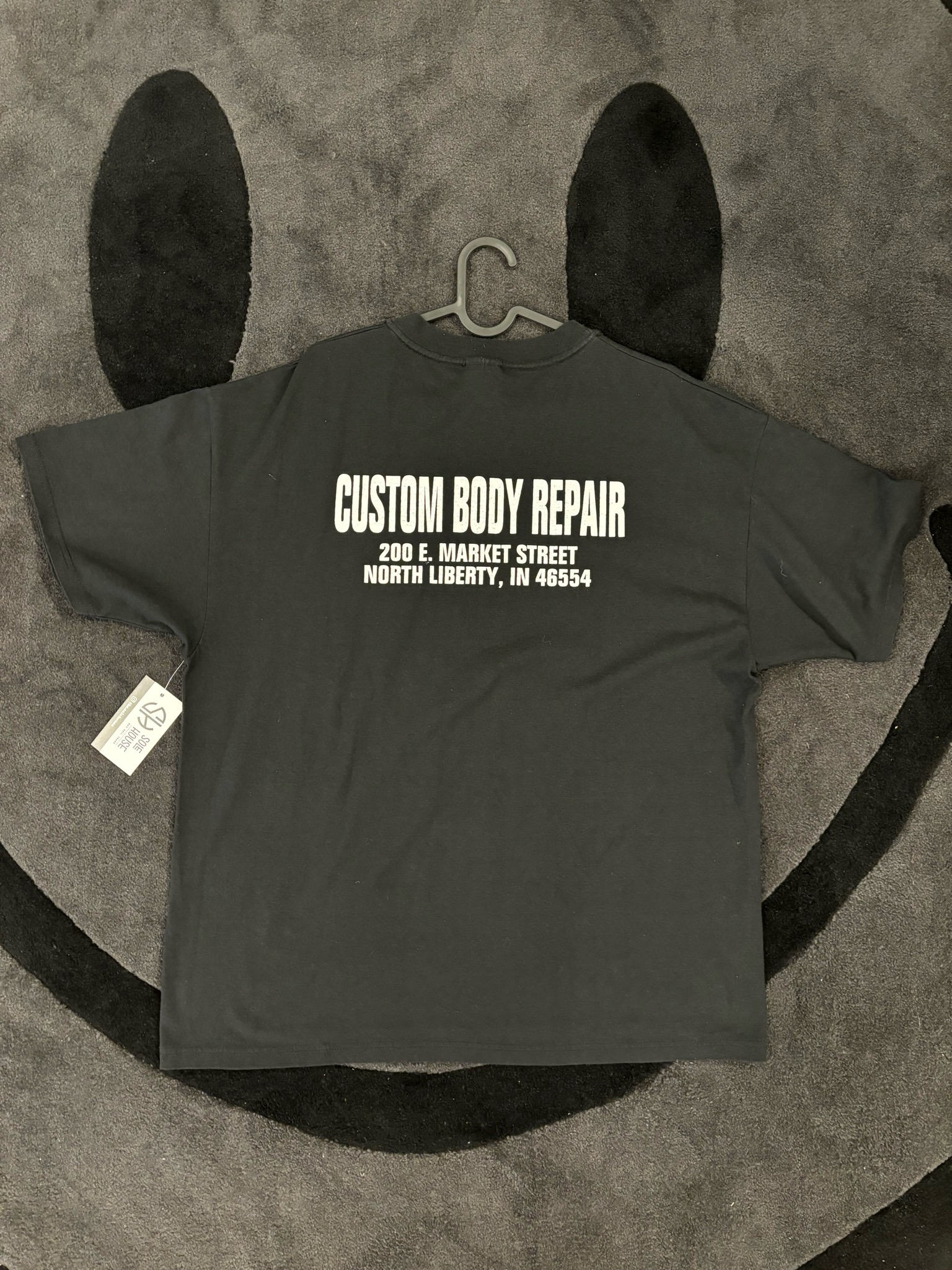 18th Annual Eagle Tee Black Size XL Vintage
