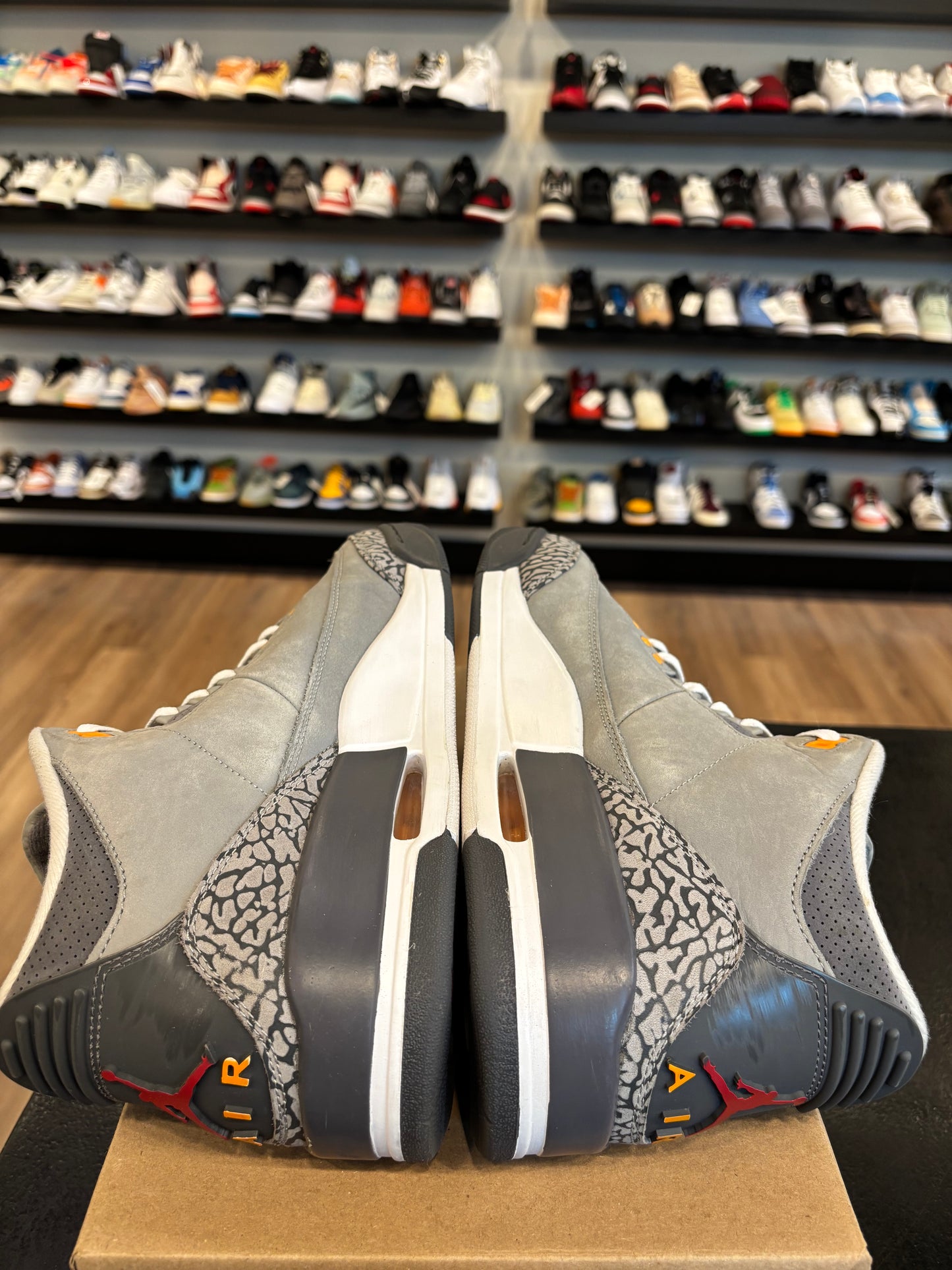 Jordan 3 Cool Grey Size 12 Pre-Owned (No Box)