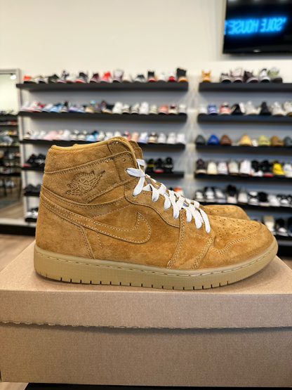 Jordan 1 Wheat Size 10.5 Pre-Owned (No Box)