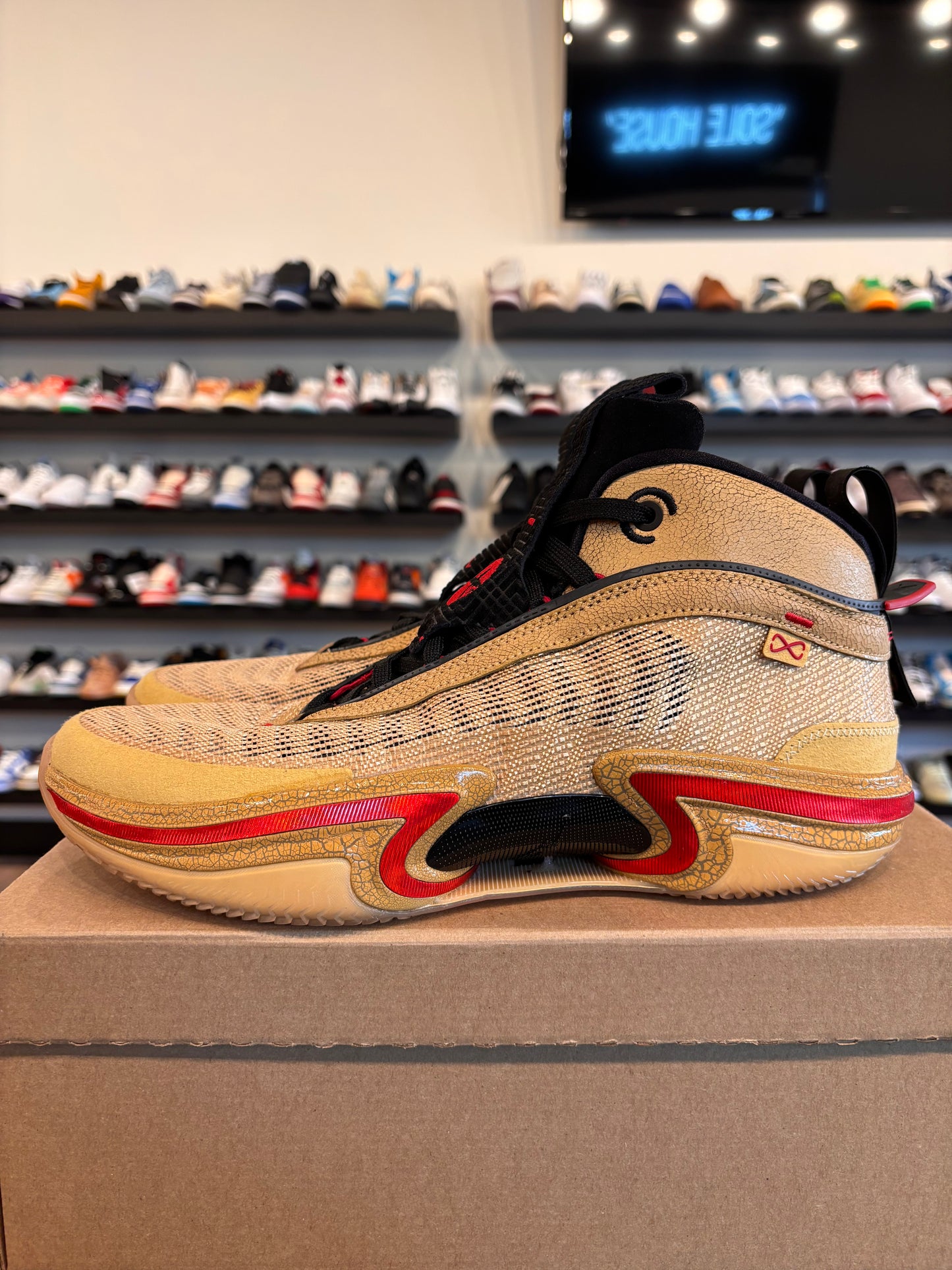 Jordan 36 RUI Hachimura Size 12 Pre-Owned (No Box)