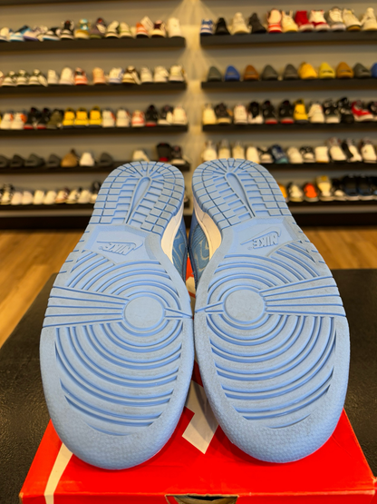 Nike Dunk Low Blue Topography Size 8.5 Pre-Owned