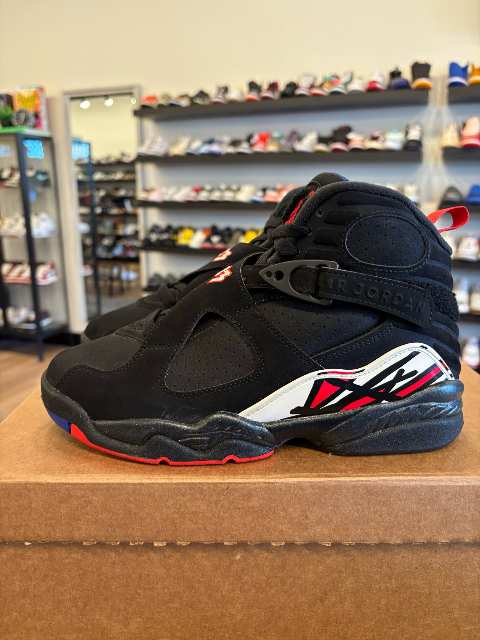 Jordan 8 Playoff Size 5.5Y (7W) Pre-Owned (No Box)