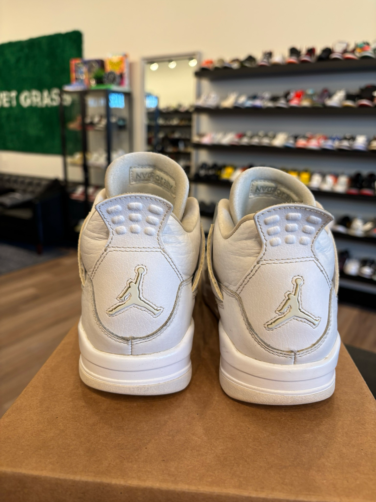 Jordan 4 Pure Money Size 5.5Y (7W) Pre-Owned (No Box)