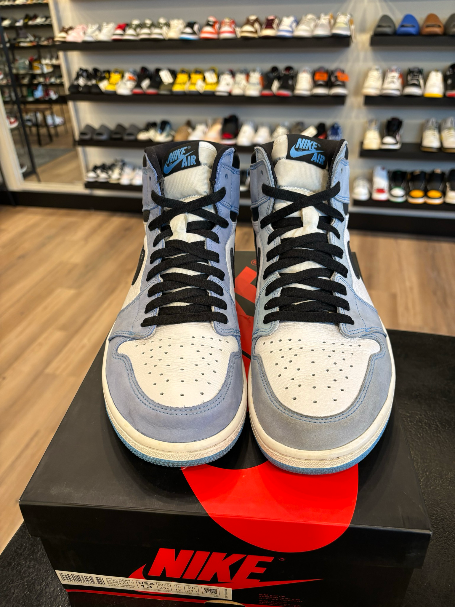 Jordan 1 University Blue Size 13 Pre-Owned