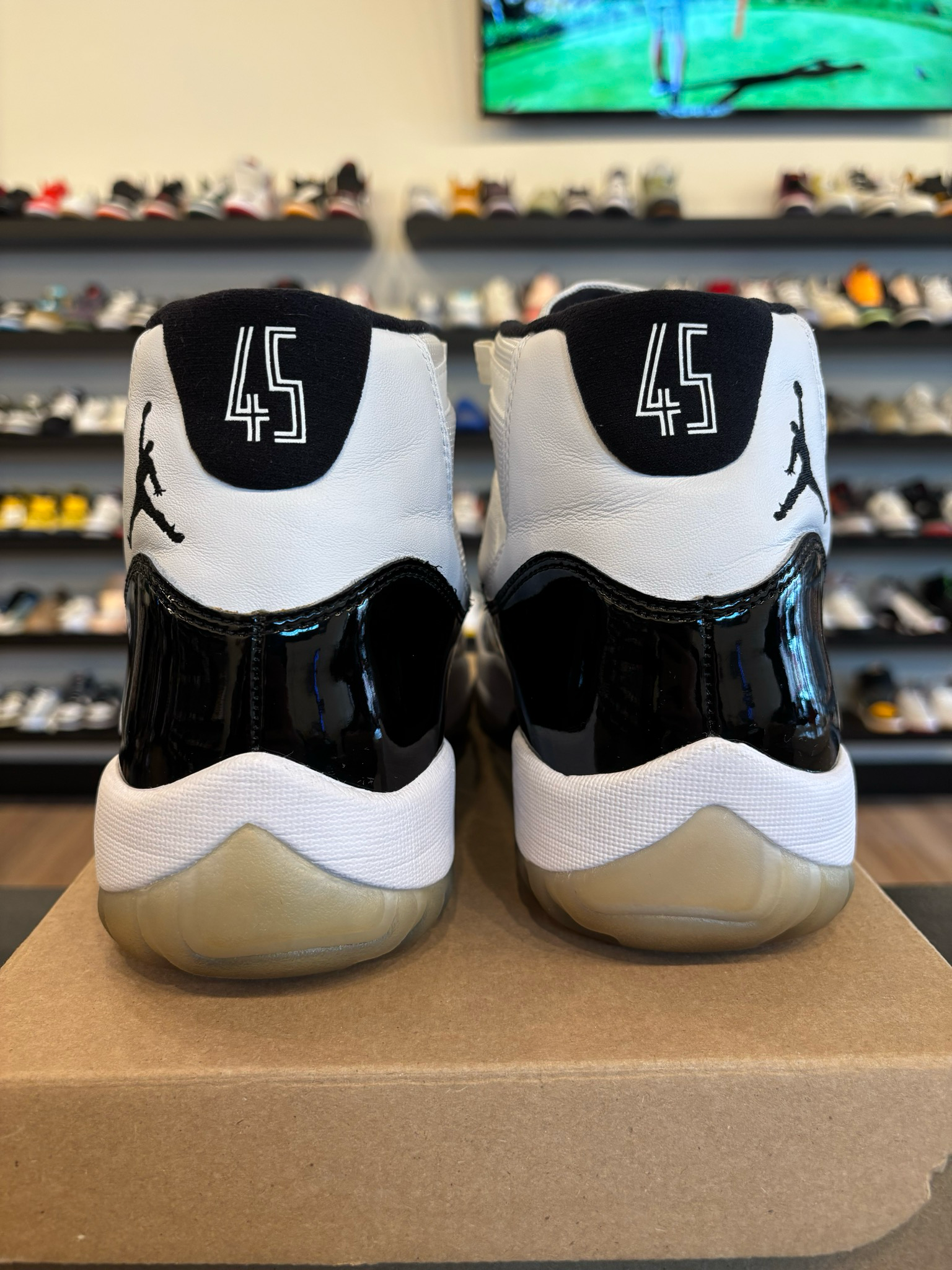 Jordan 11 Concord Size 11.5 Pre-Owned (No Box)