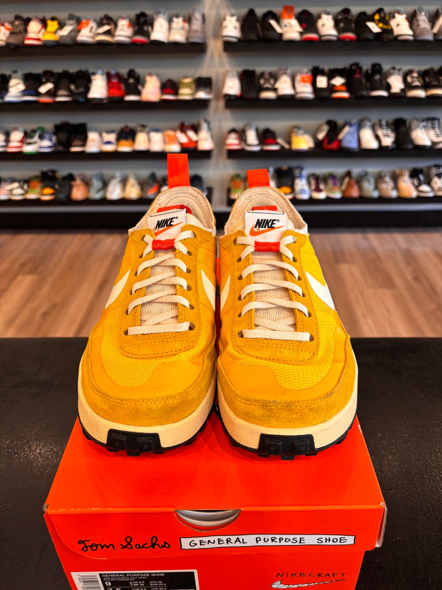 Nike Tom Sachs General Purpose Yellow Size 7.5 (9W) Pre-Owned