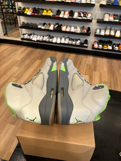Jordan 5 Green Bean Size 11 Pre-Owned (No Box)