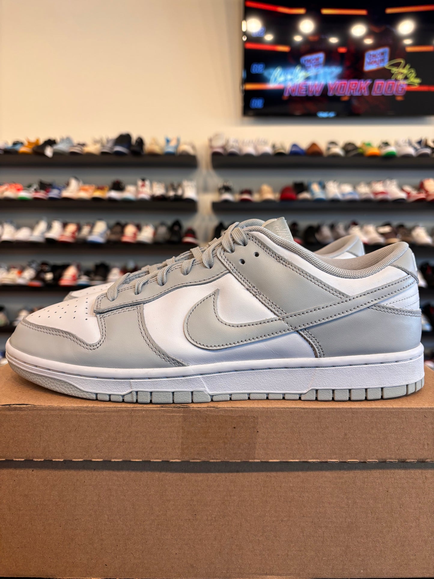 Nike Dunk Low Grey Fog Size 12 Pre-Owned (No Box)