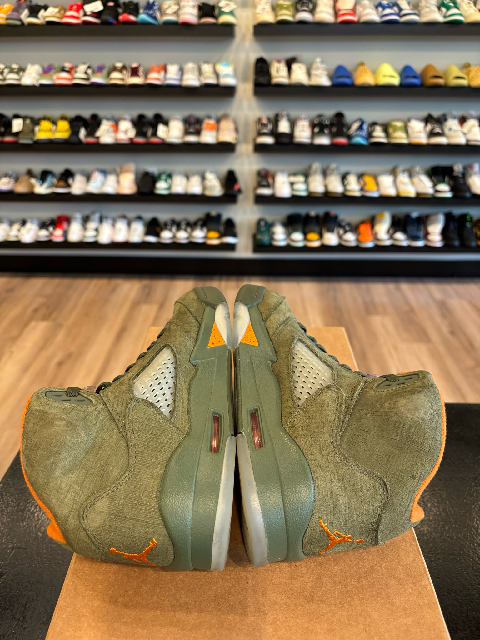 Jordan 5 Olive Size 5.5Y (7W) Pre-Owned (No Box)
