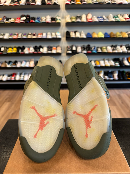 Jordan 5 Olive Size 5.5Y (7W) Pre-Owned (No Box)