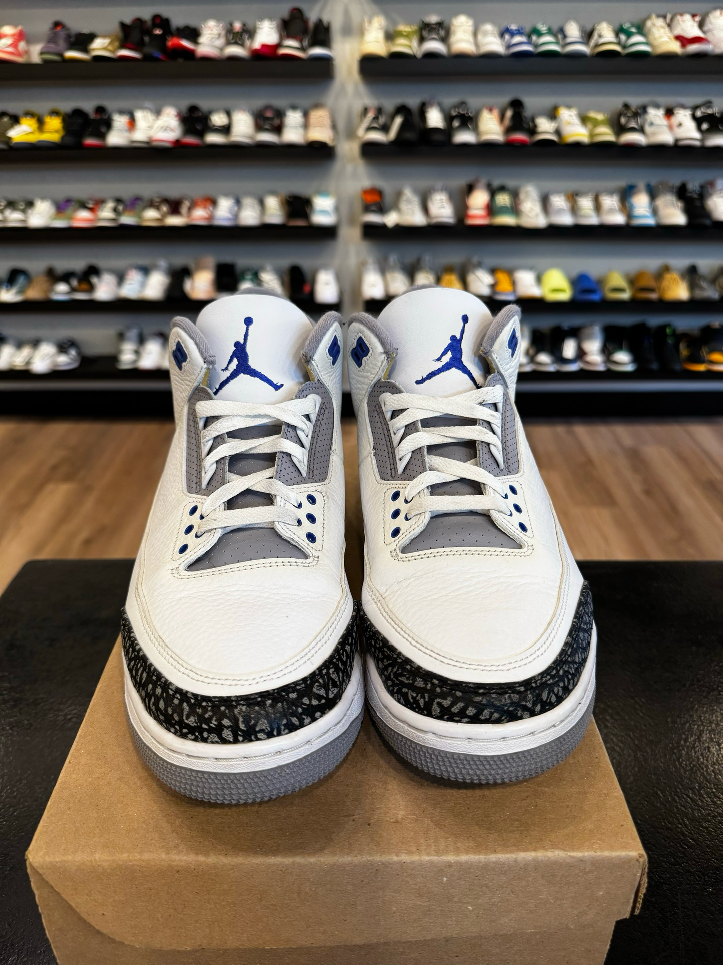 Jordan 3 Racer Blue Size 11.5 Pre-Owned (No Box)