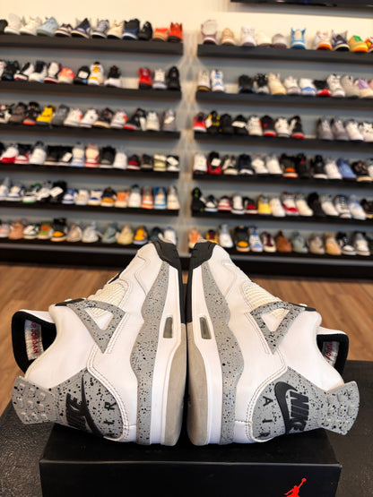 Jordan 4 White Cement 2016 Size 9.5 Pre-Owned