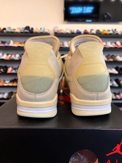 Jordan 4 Off-White Sail Size 11.5 (13W) Brand New