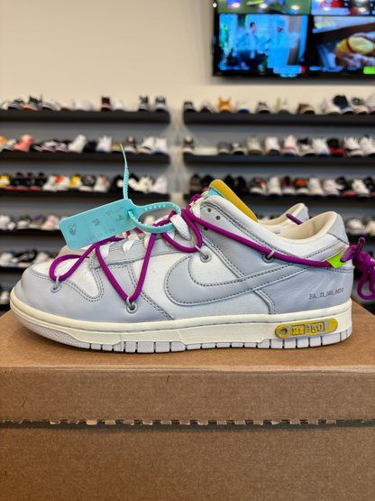 Nike Off-White Dunk Lot 21 Size 8.5 Pre-Owned (No Box)