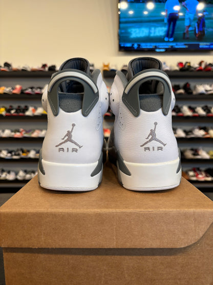 Jordan 6 Cool Grey Size 9.5 Pre-Owned (No Box)