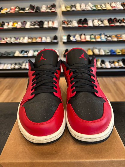 Jordan 1 Low Reverse Pebble Bred Size 12 Pre-Owned (No Box)
