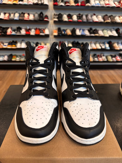 Nike Dunk High Panda Size 9 (10.5W) Pre-Owned (No Box)