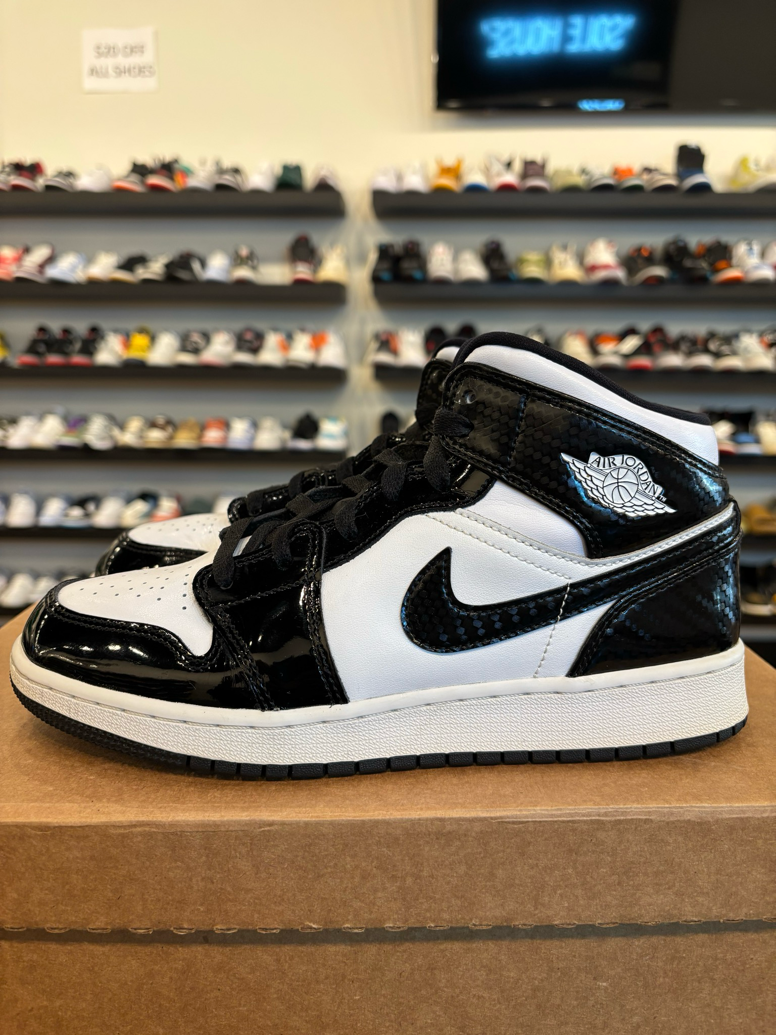 Jordan 1 Mid All Star Size 6.5Y Pre-Owned (No Box)