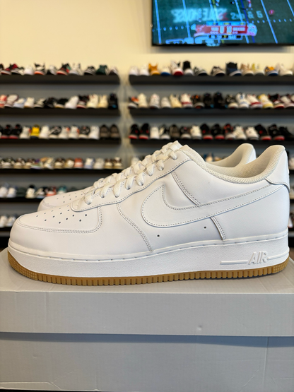 Nike Air Force 1 White Gum Size 13 Brand New