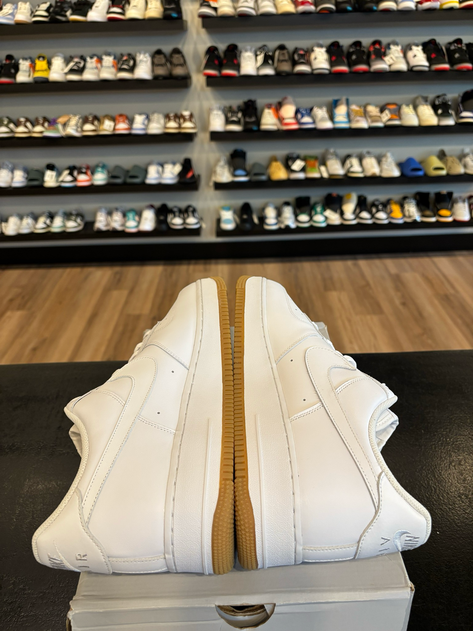 Nike Air Force 1 White Gum Size 13 Brand New