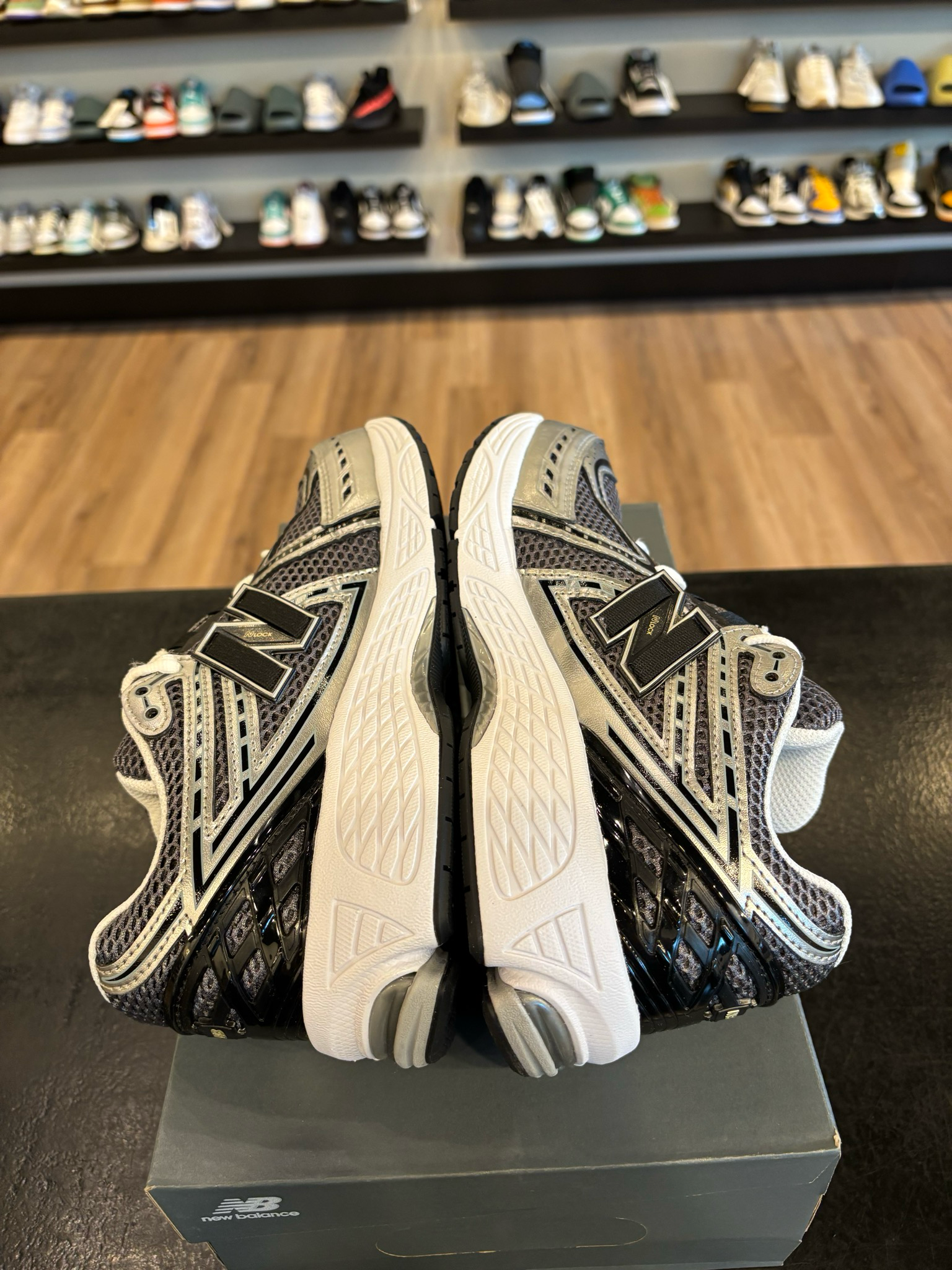 New Balance 1906R Black Gold Size 5.5Y (7W) Brand New