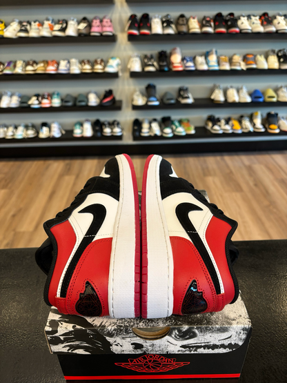 Jordan 1 Low Black Toe 2025 Size 6Y (7.5W) Brand New