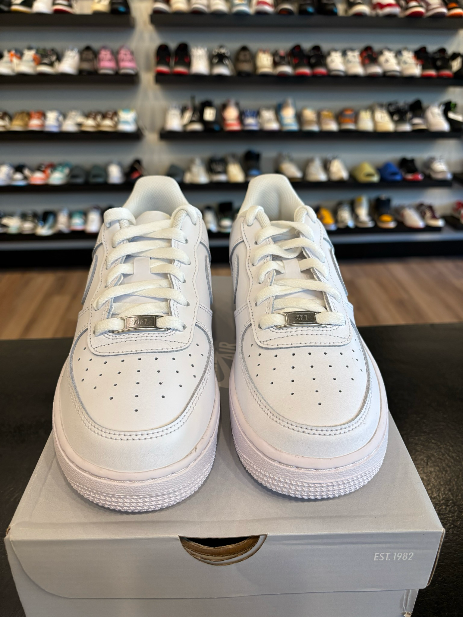 Nike Air Force 1 Low Triple White Size 6Y (7.5W) Brand New