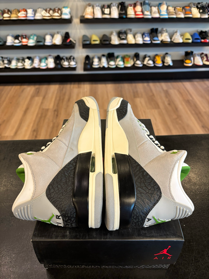 Jordan 3 Chlorophyll Size 10 Pre-Owned