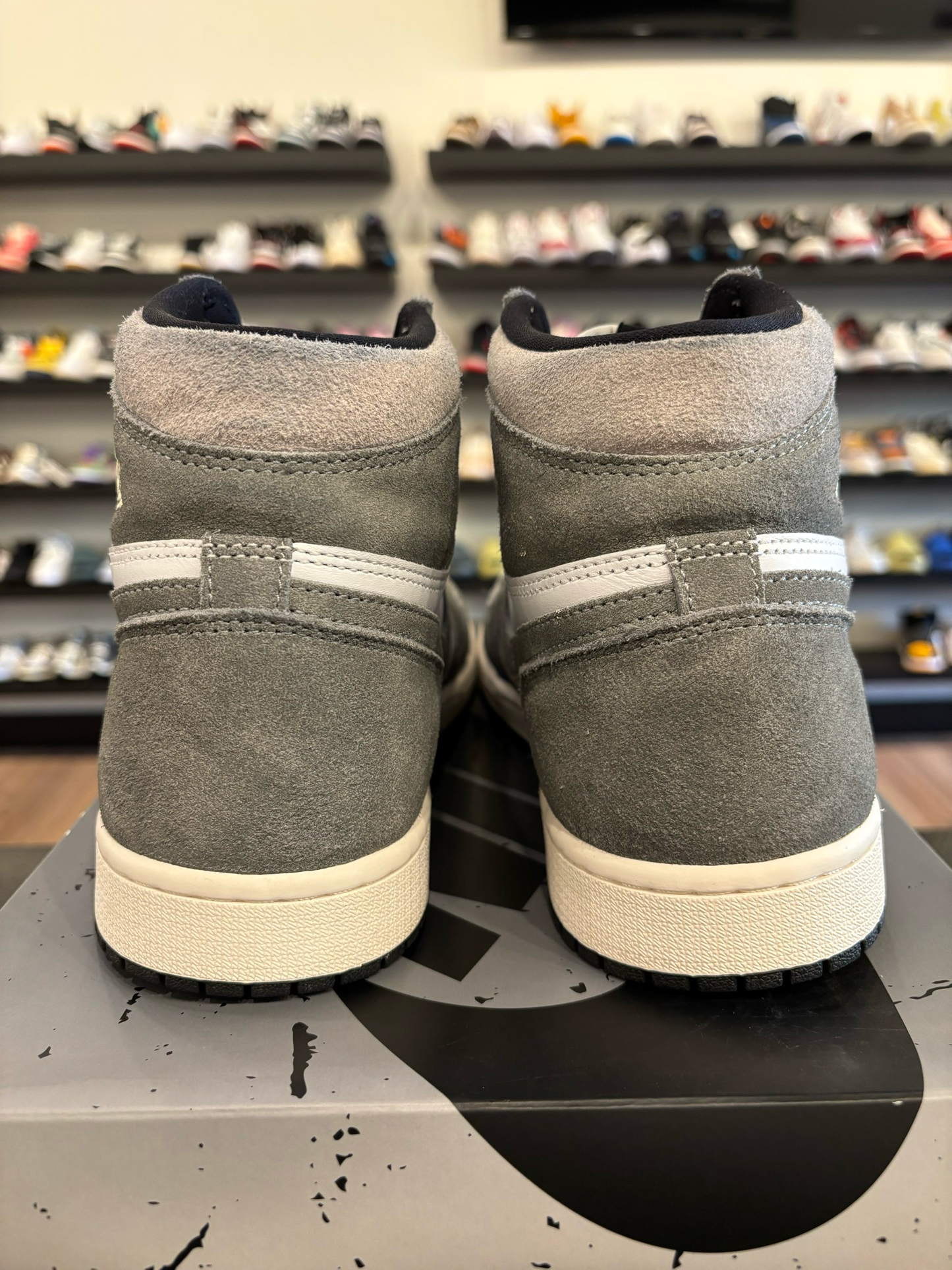 Jordan 1 Washed Black Size 9.5 Pre-Owned