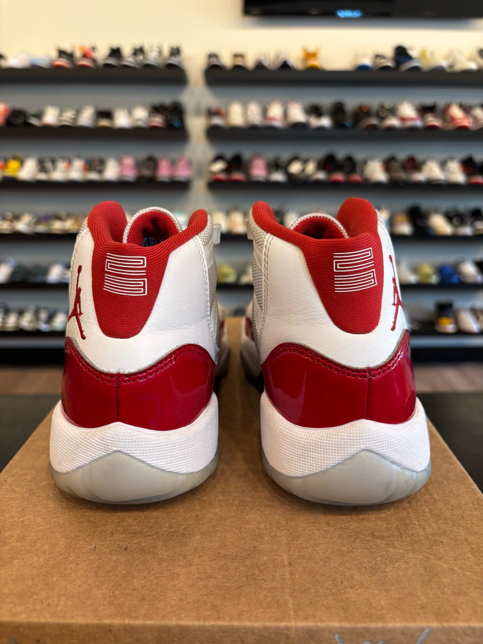 Jordan 11 Cherry Size 4.5Y (6W) Pre-Owned (No Box)