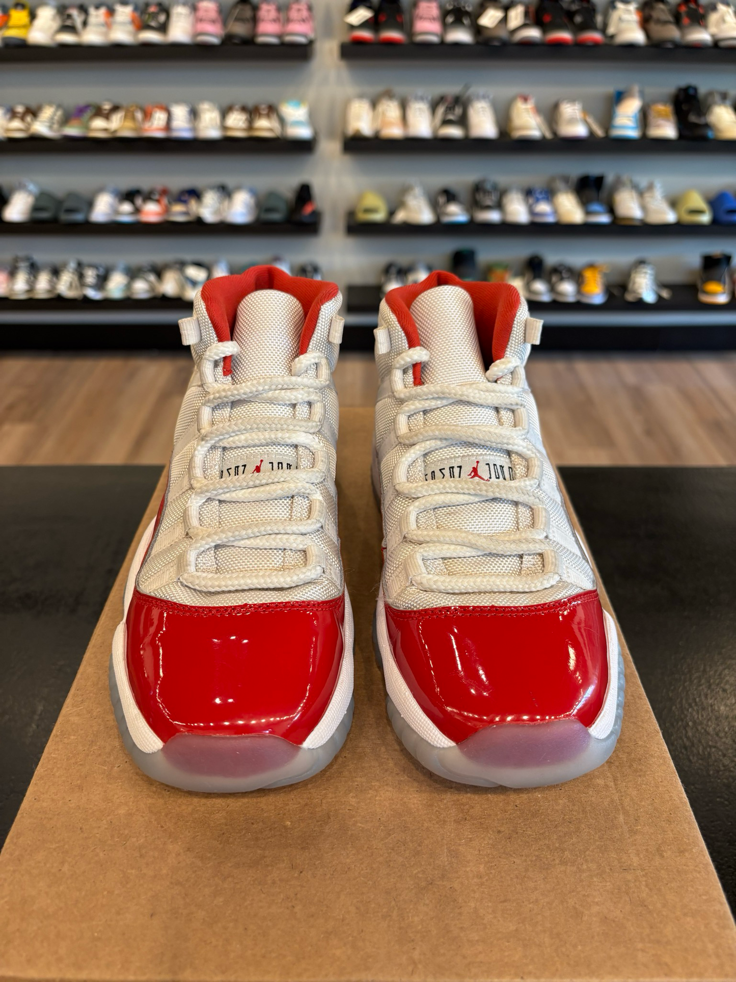 Jordan 11 Cherry Size 4.5Y (6W) Pre-Owned (No Box)