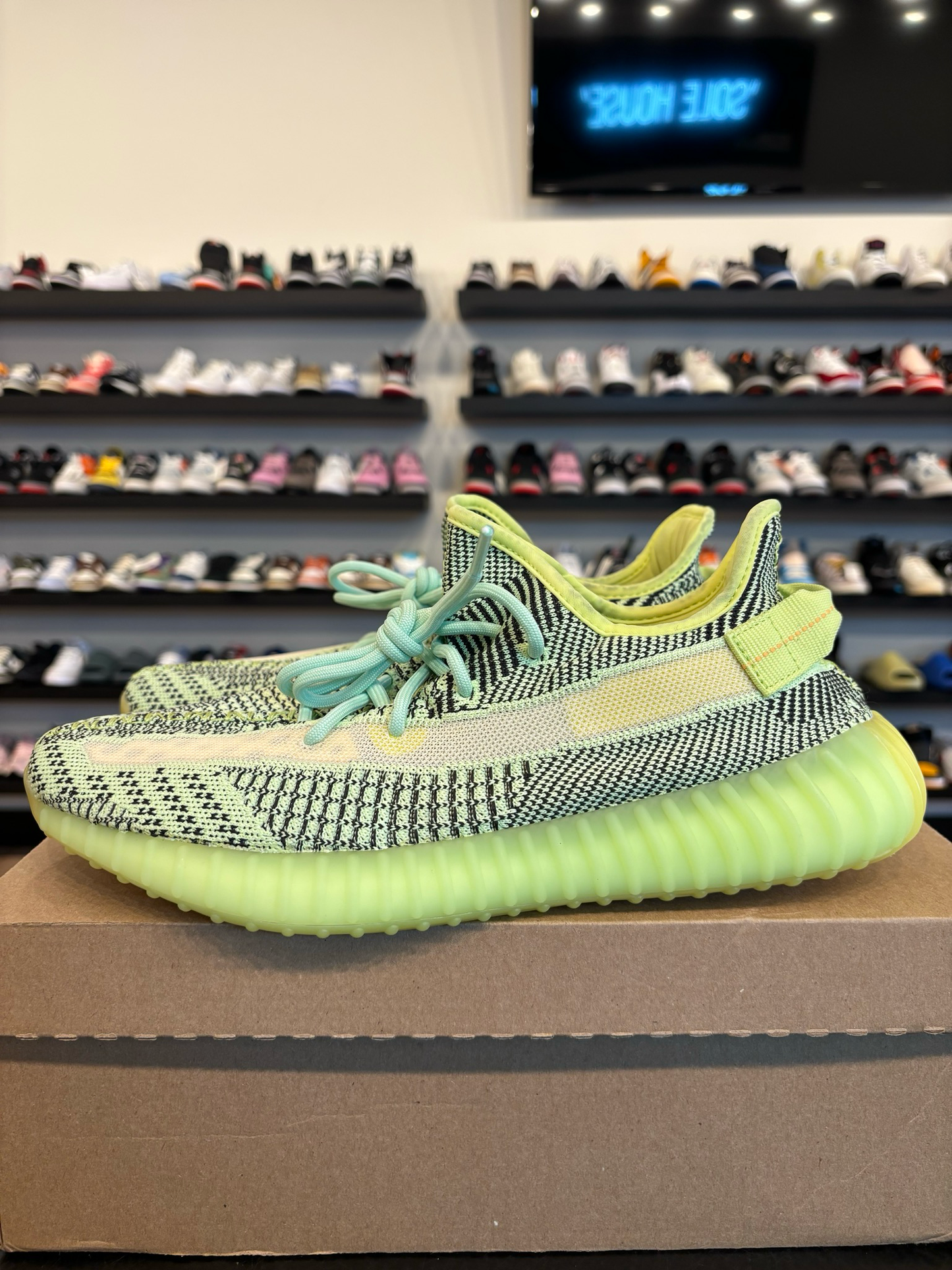 Yeezy 350 Yeezreel Size 11.5 Pre-Owned (No Box)