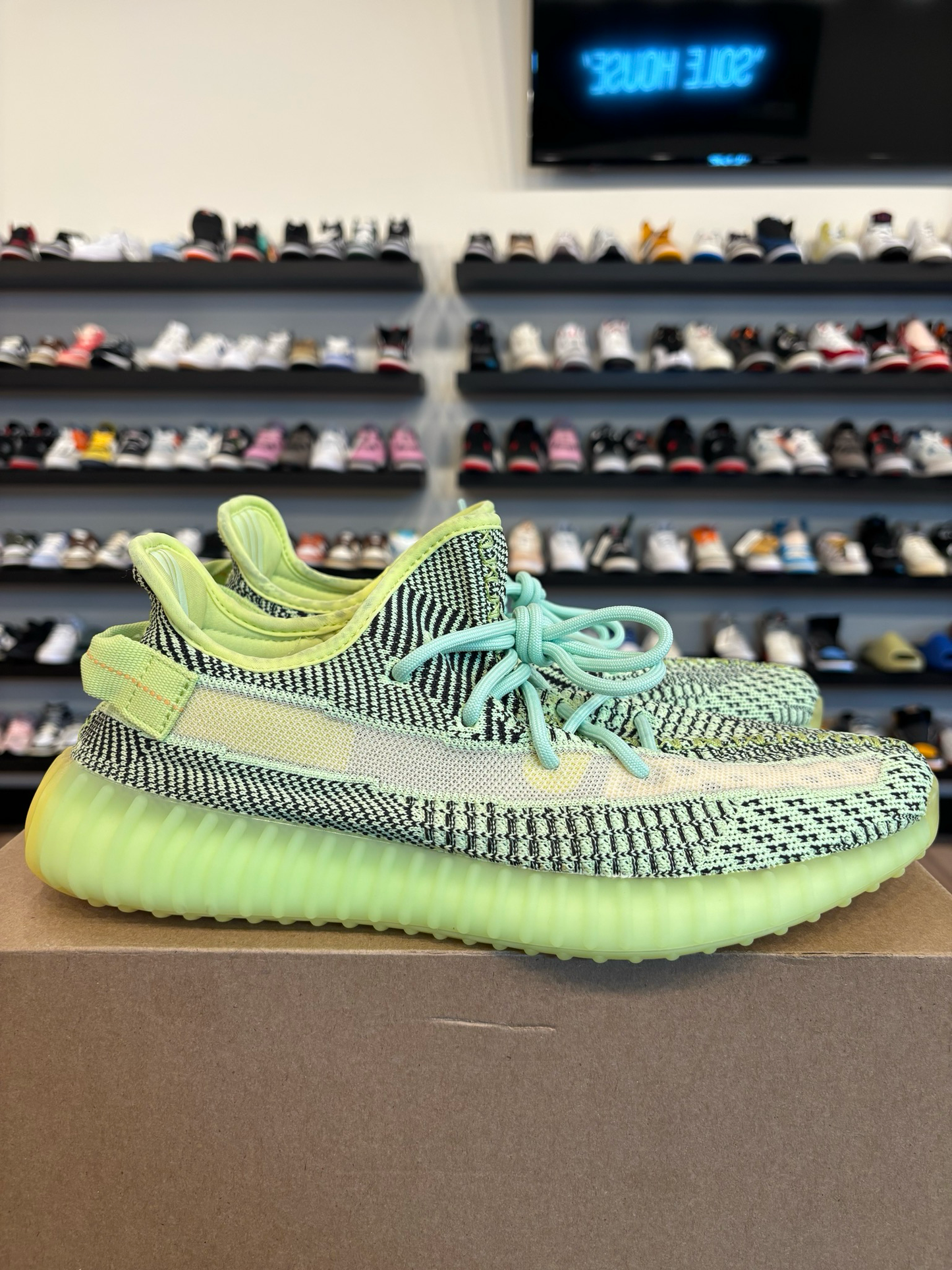 Yeezy 350 Yeezreel Size 11.5 Pre-Owned (No Box)