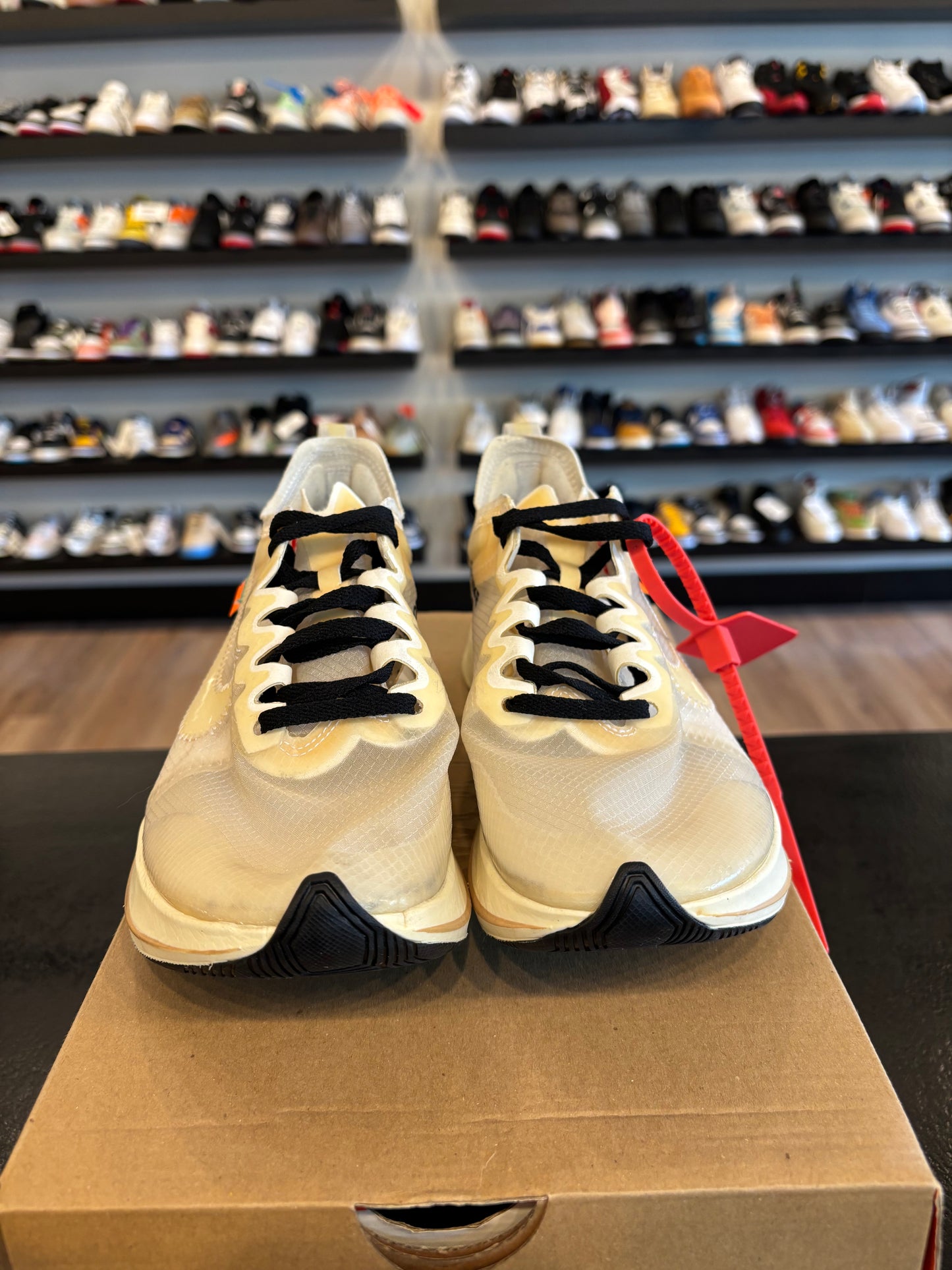 Nike Off-White Zoom Fly White Size 6.5 (8W) Pre-Owned