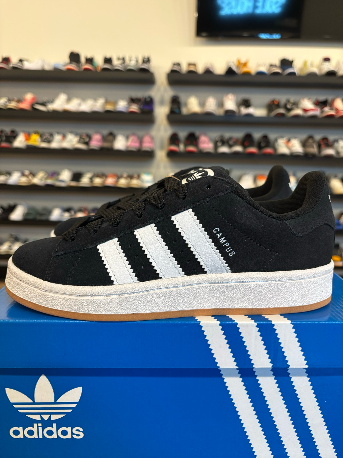 Adidas Campus 00s Black White Size 6Y (7.5W) Brand New