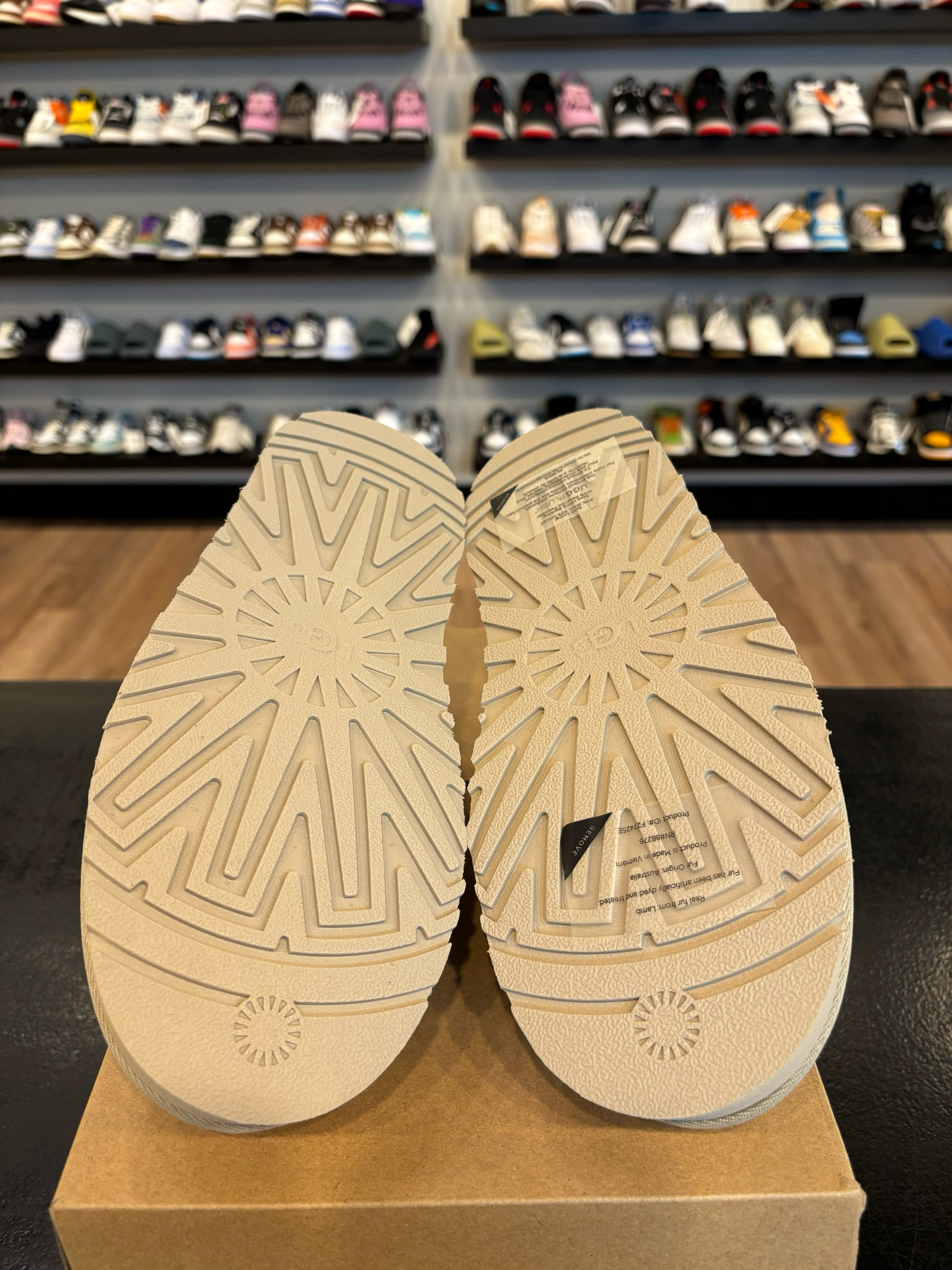 UGG Bea Mary Jane Vanilla Size 4Y (6.5W) Brand New