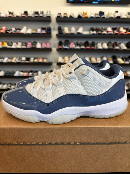 Jordan 11 Low Diffused Blue Size 8 Pre-Owned (No Box)