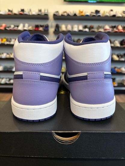 Jordan 1 Mid Blueberry Size 10.5 Pre-Owned