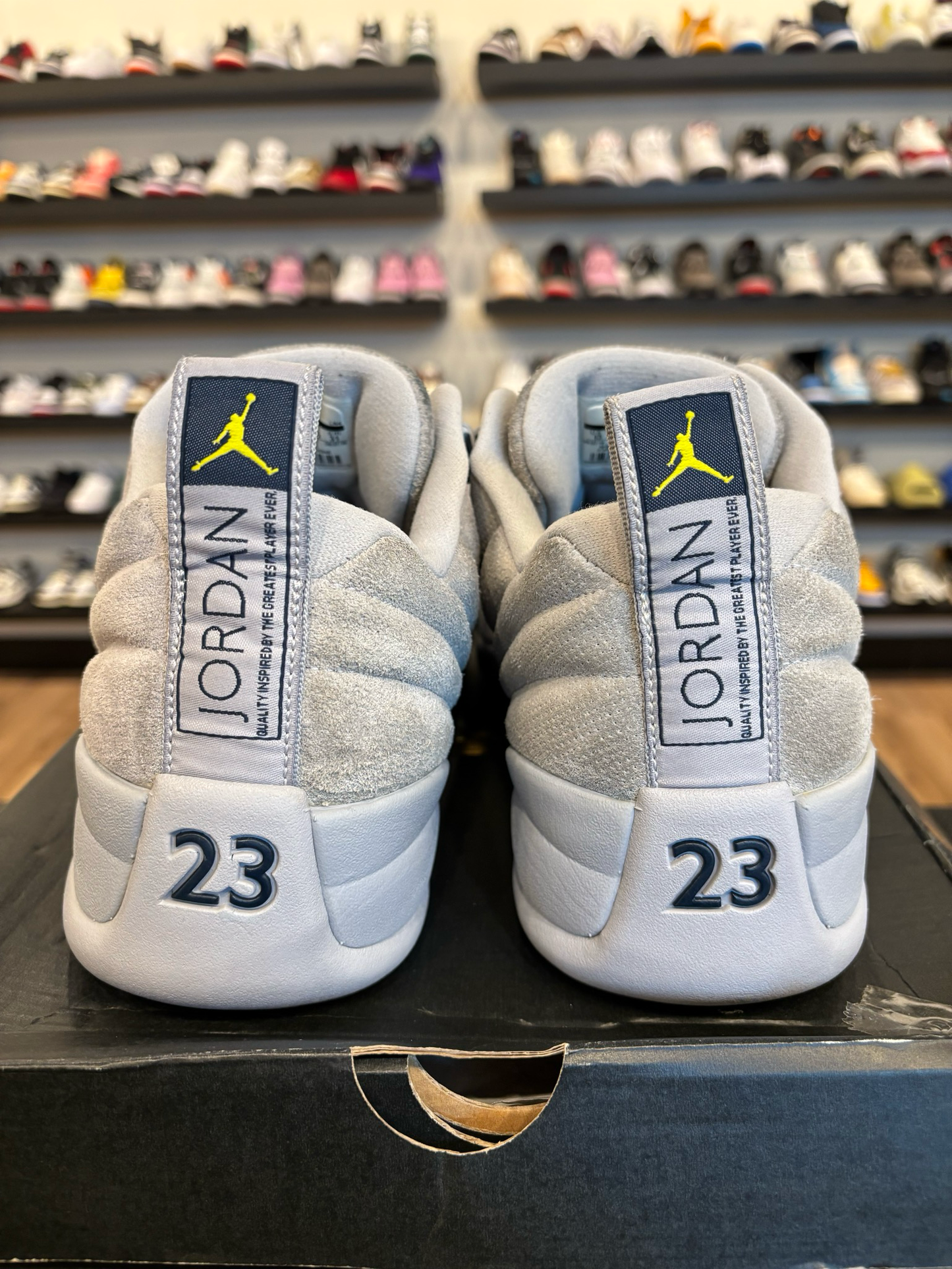 Jordan 12 Low Wolf Grey Size 13 Pre-O​wned