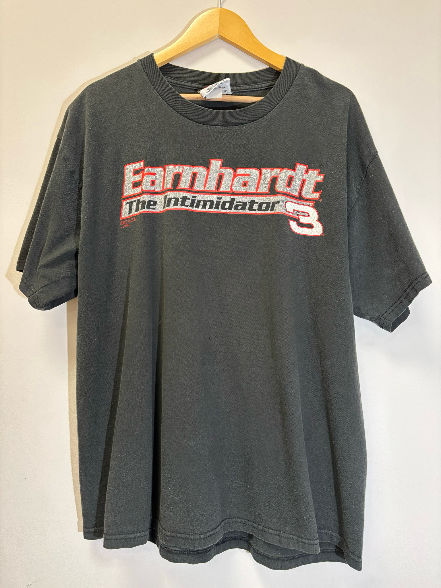 Dale Earnhardt Racing Tee Black Size XL Vintage