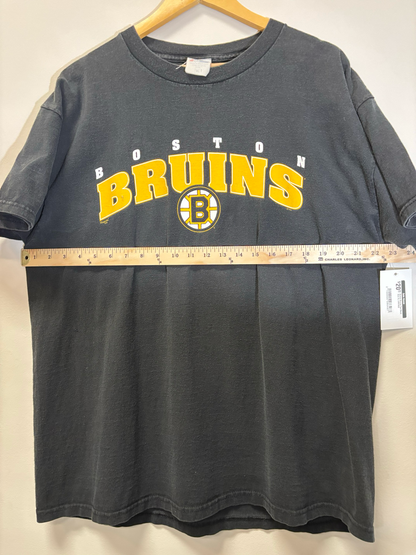 Boston Bruins Tee Black Size XL Vintage