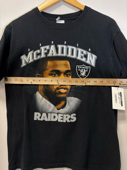 Raiders Darren Mcfadden Tee Black Size Medium Vintage