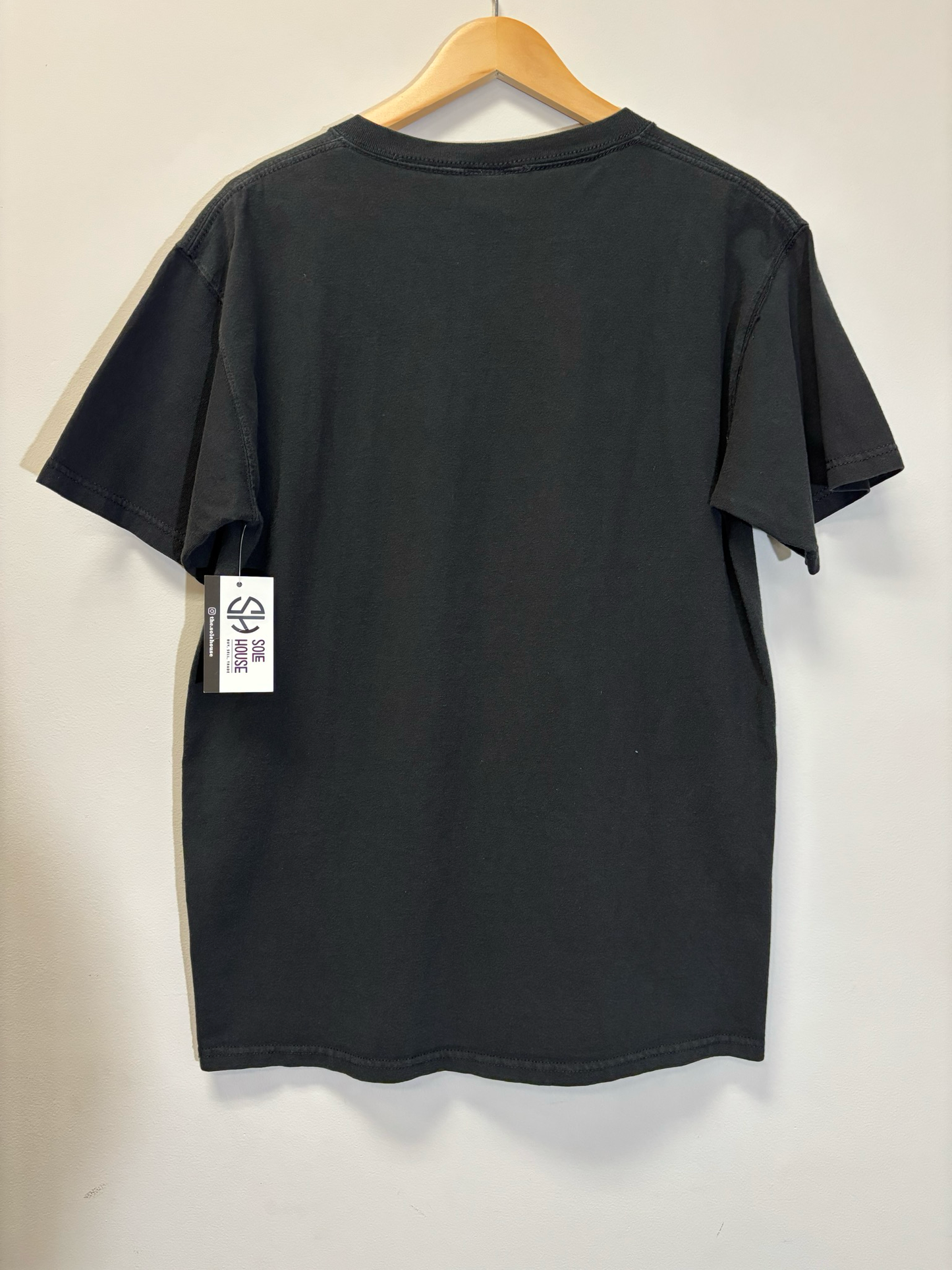 Pittsburgh Steelers Tee Black Size Medium Vintage