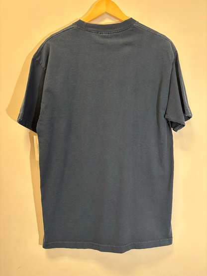 Yankees 2009 World Series Champs Tee Blue Size Large Vintage