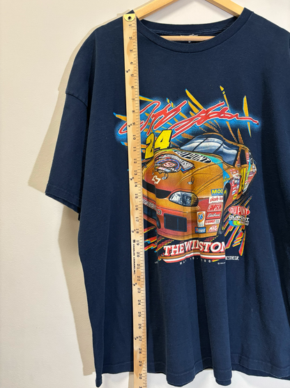 Jeff Gordon Racing Tee Navy Size XL Vintage