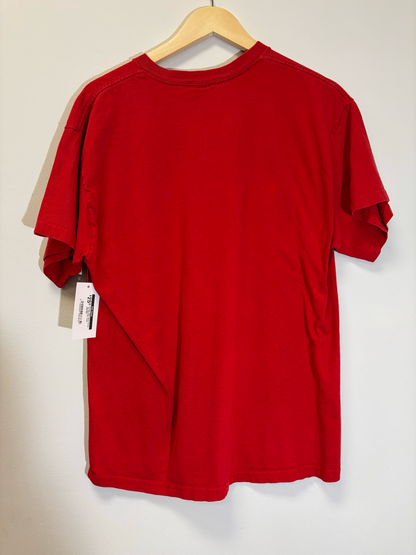 Phillies 2008 World Series Tee Red Size Large Vintage