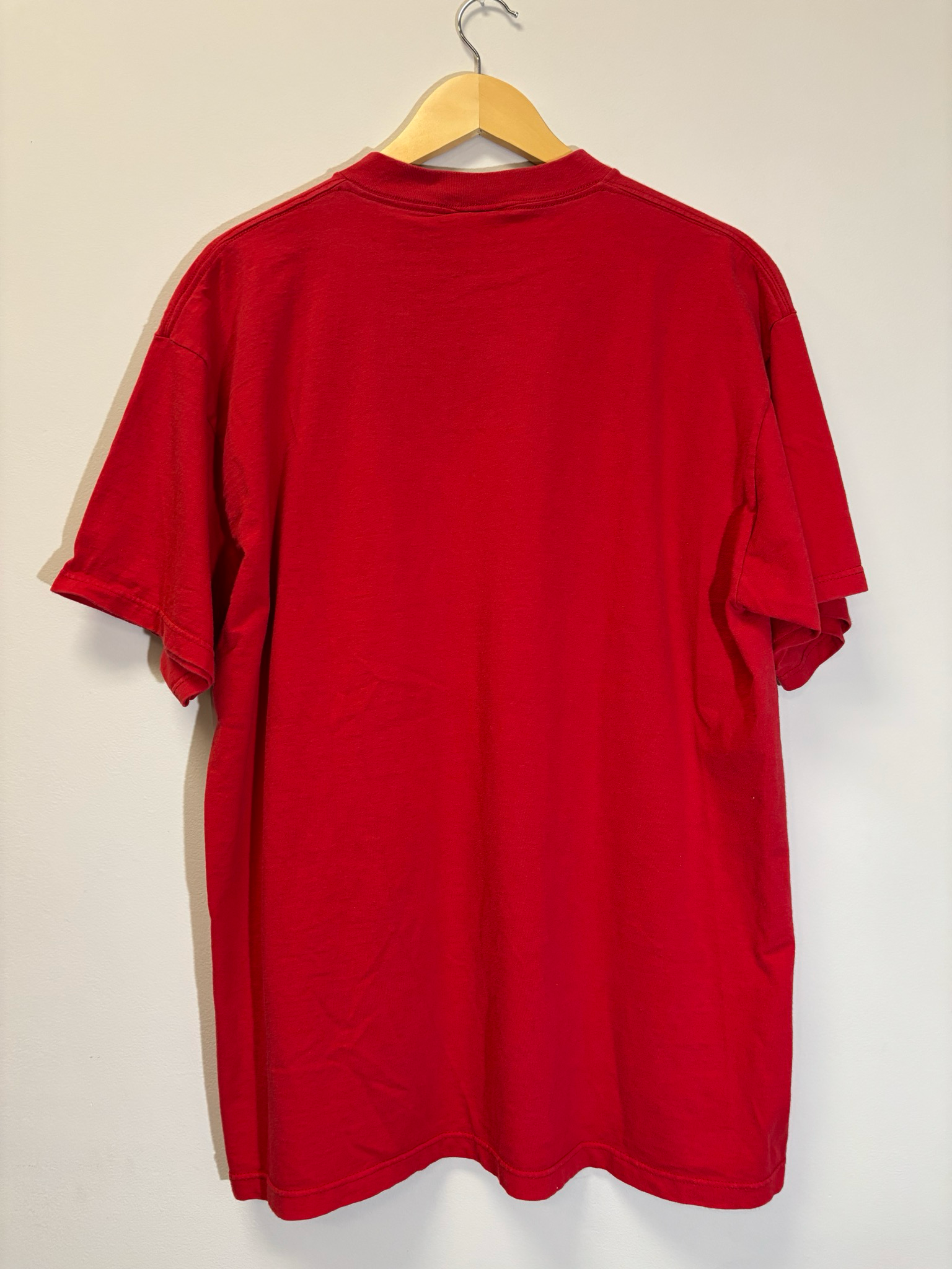Mickey Mouse USA Tee Red Size XL Vintage