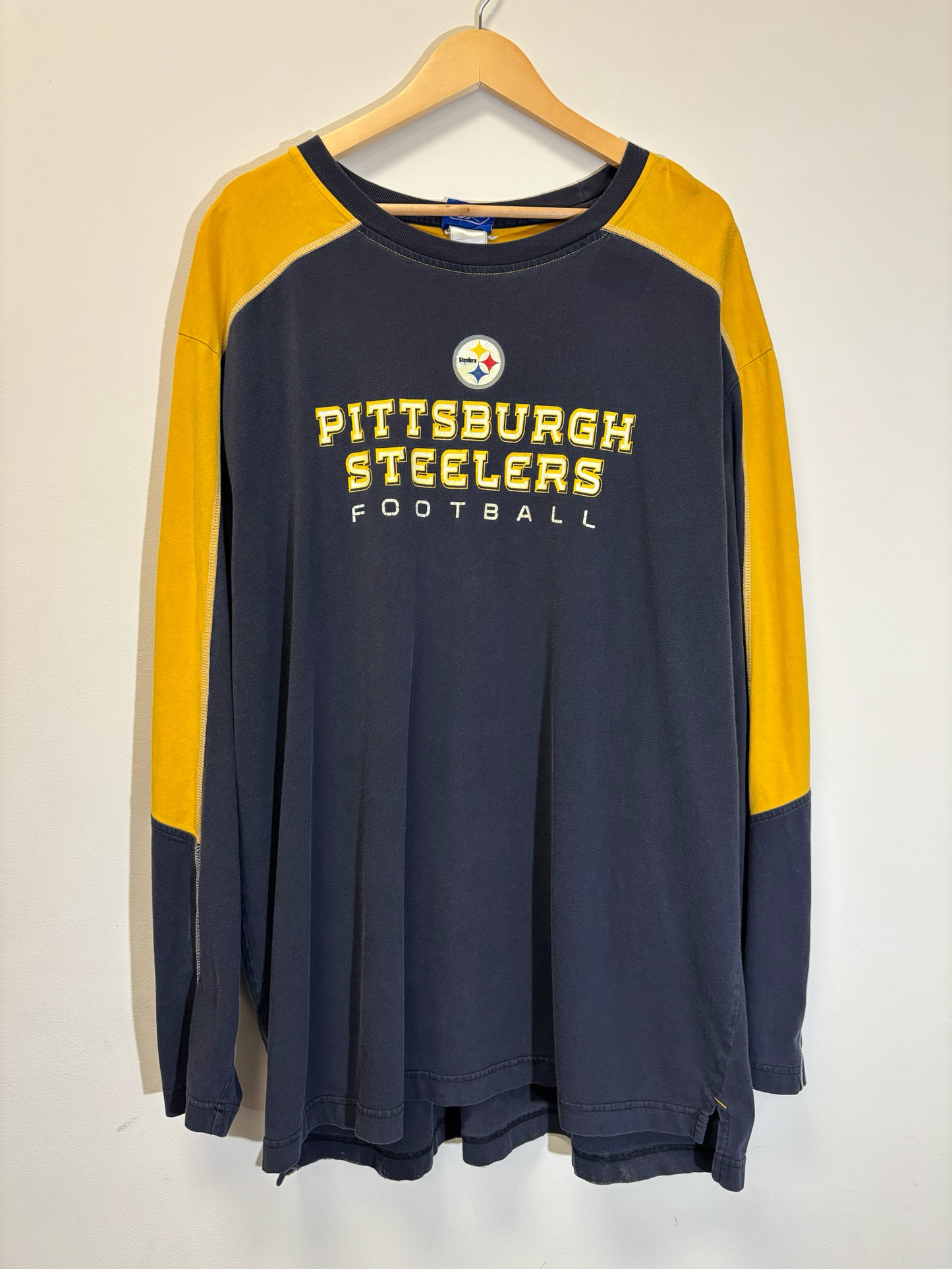 Pittsburgh Steelers Reebok Long Sleeve Size 3XL Vintage