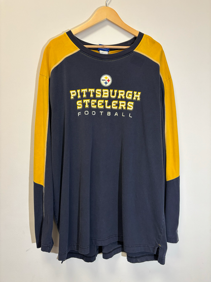 Pittsburgh Steelers Reebok Long Sleeve Size 3XL Vintage